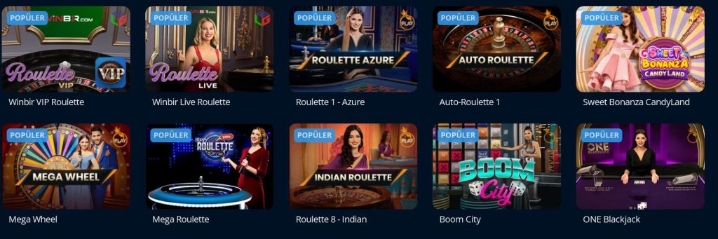 winbir casino bonusları
